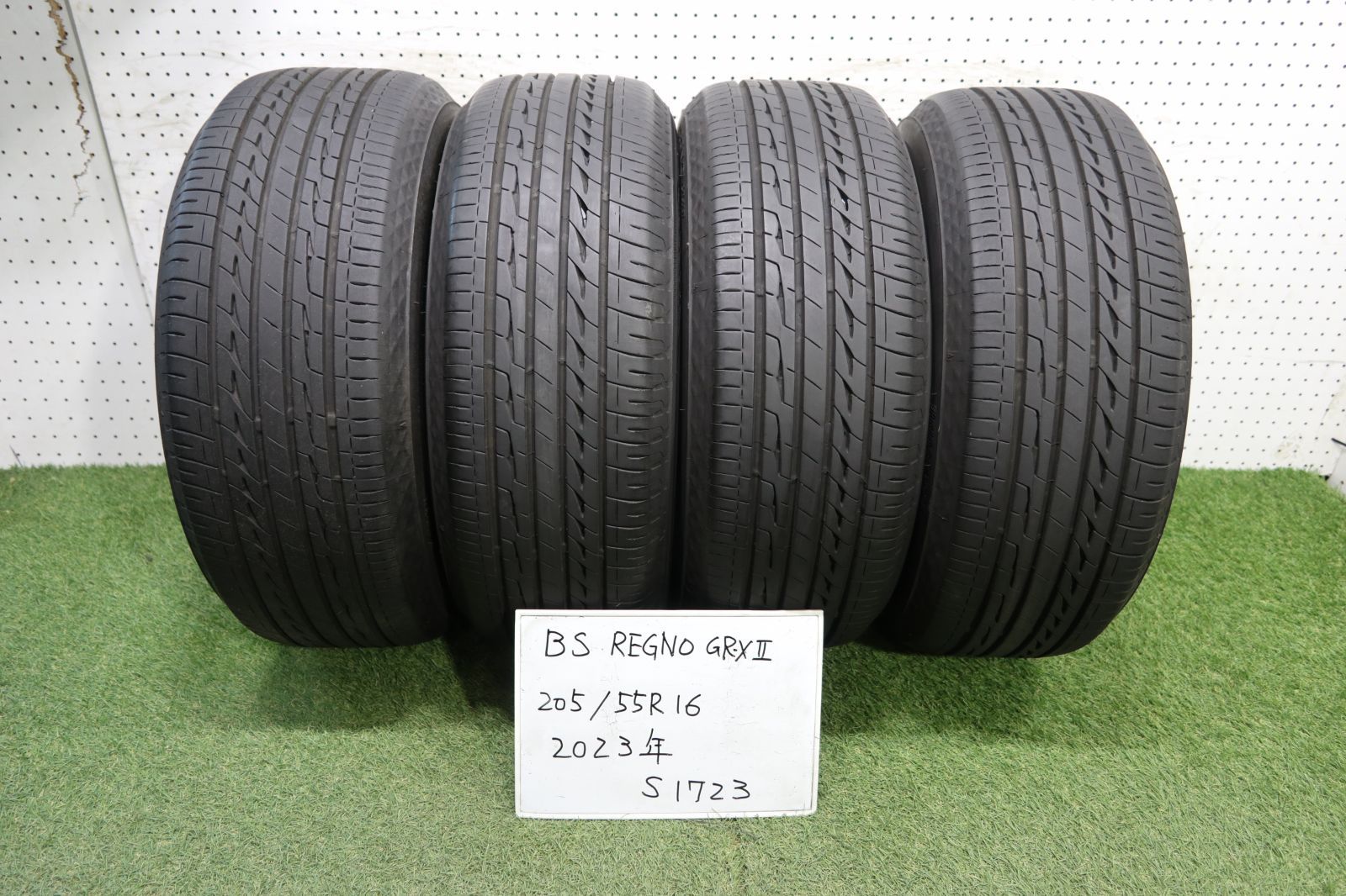 1(S1723)☆2023年製/BS/REGNO GR-XⅡ/205/55R16☆インプレッサ等に