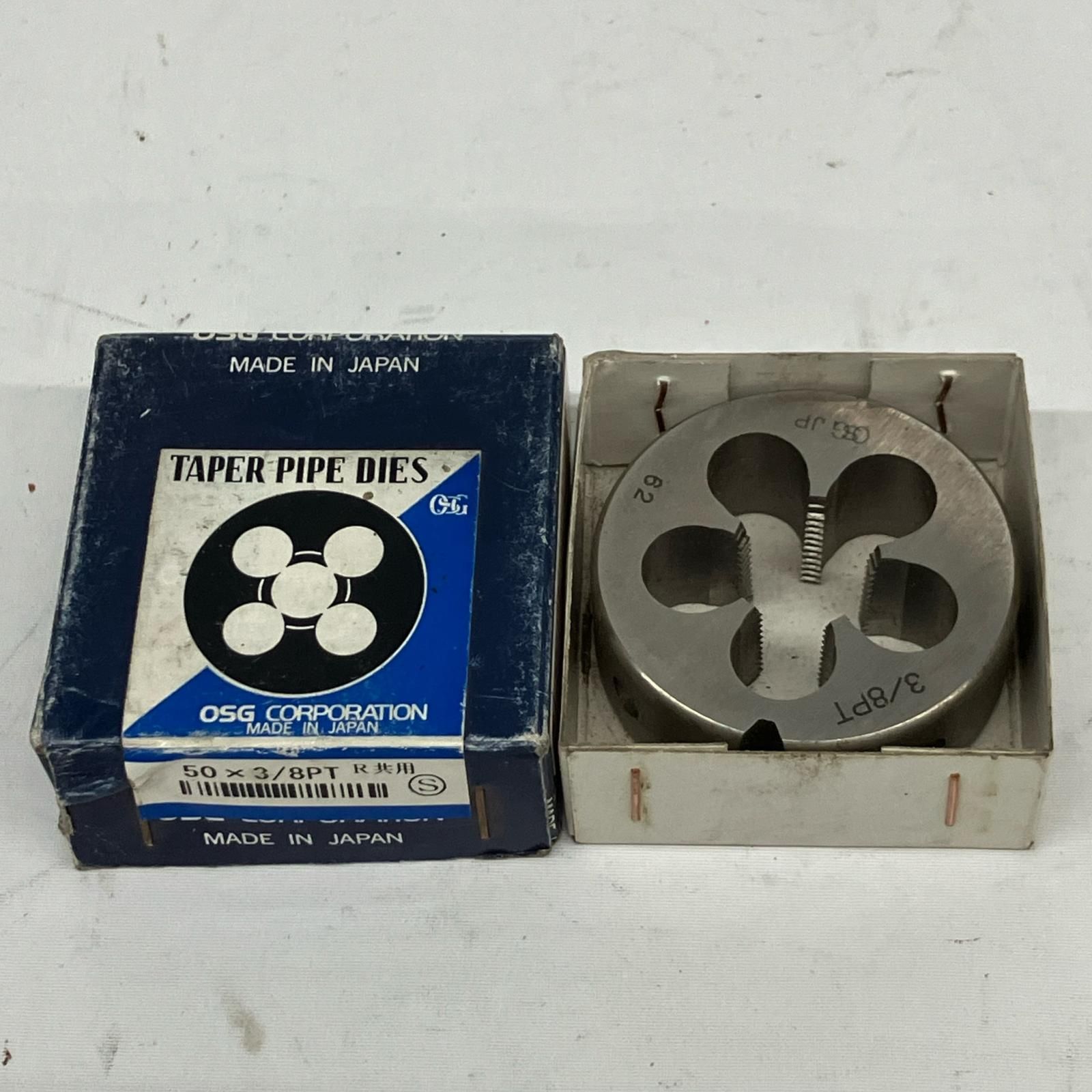 OSG テーパねじ切り丸ダイス 3/8PT 62 R共用