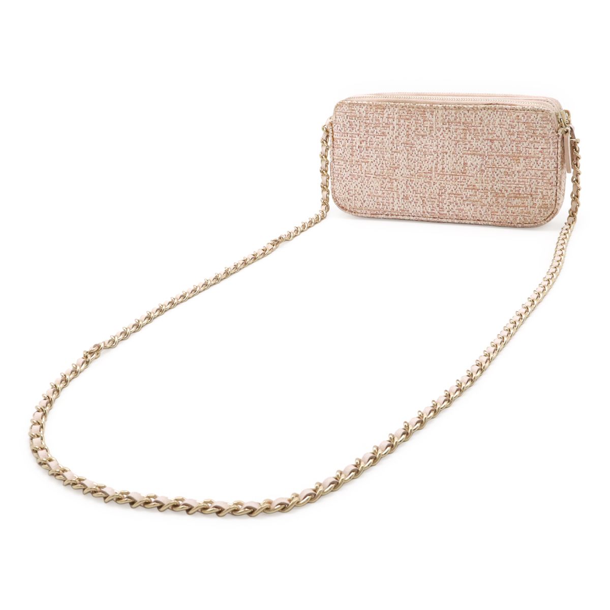 CHANEL シャネル ドーヴィル チェーンウォレット 長財布 2WAY 