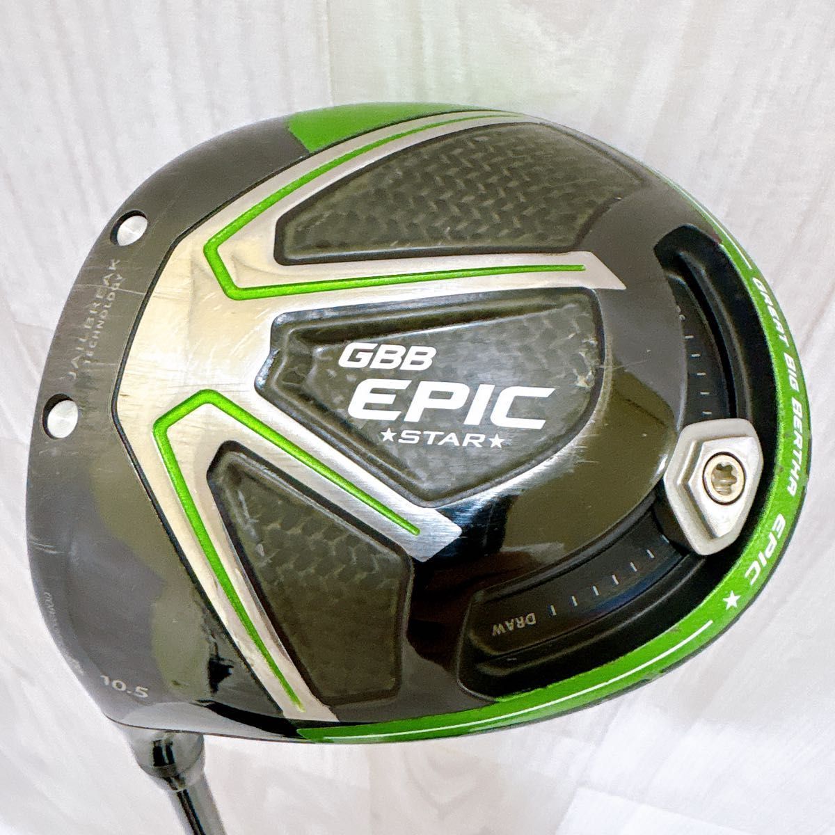 レフティ キャロウェイ EPIC STAR GBB エピックスター ドライバー 1w 10.5° 左利き SR