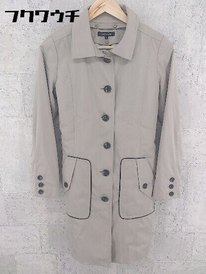 ■ LAUTREAMONT ロートレアモン 長袖 ステンカラー コート 38サイズ グレー系 レディース 【中古】 【1002798904767】