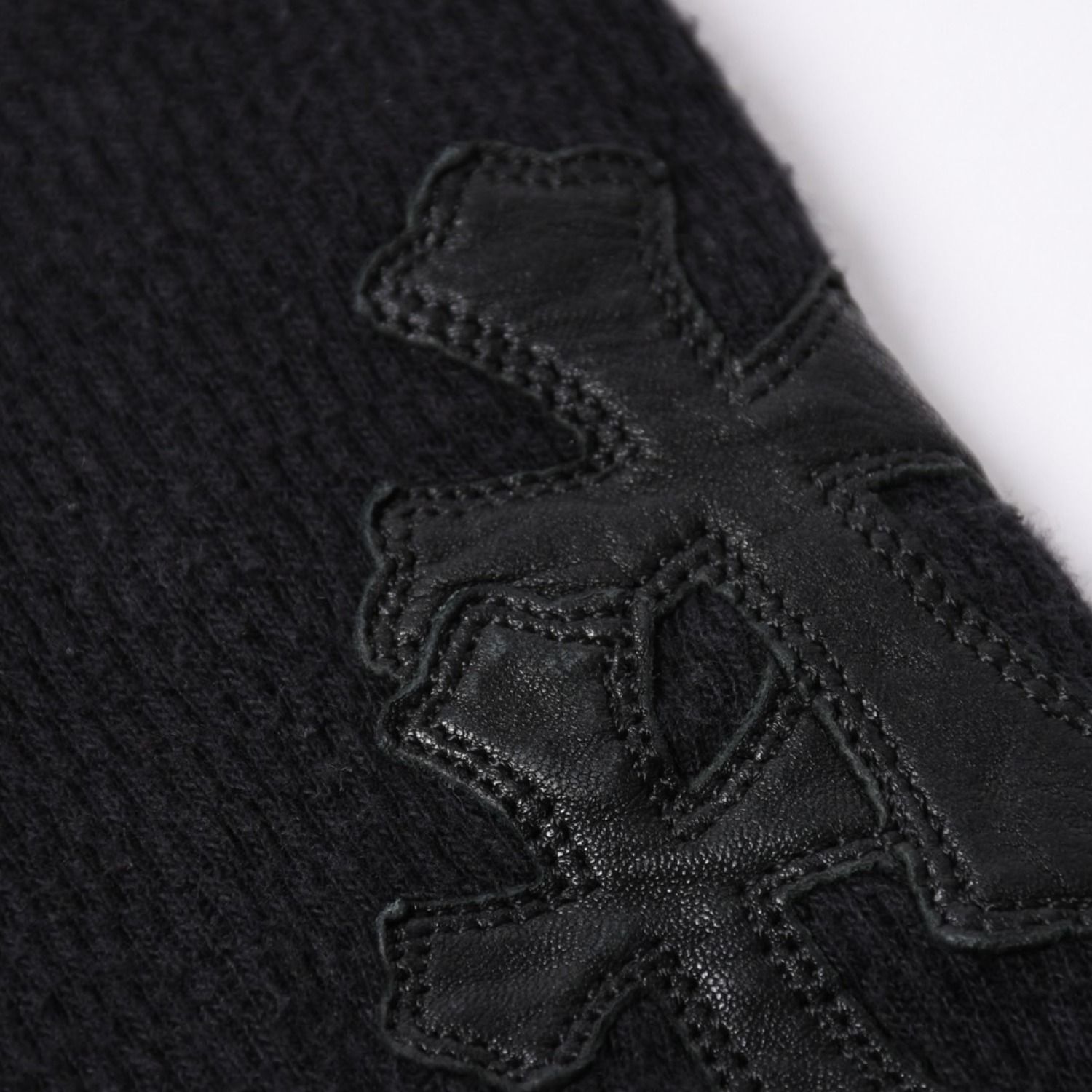 CHROME HEARTS クロムハーツ クロスパッチサーマルクルーネック 