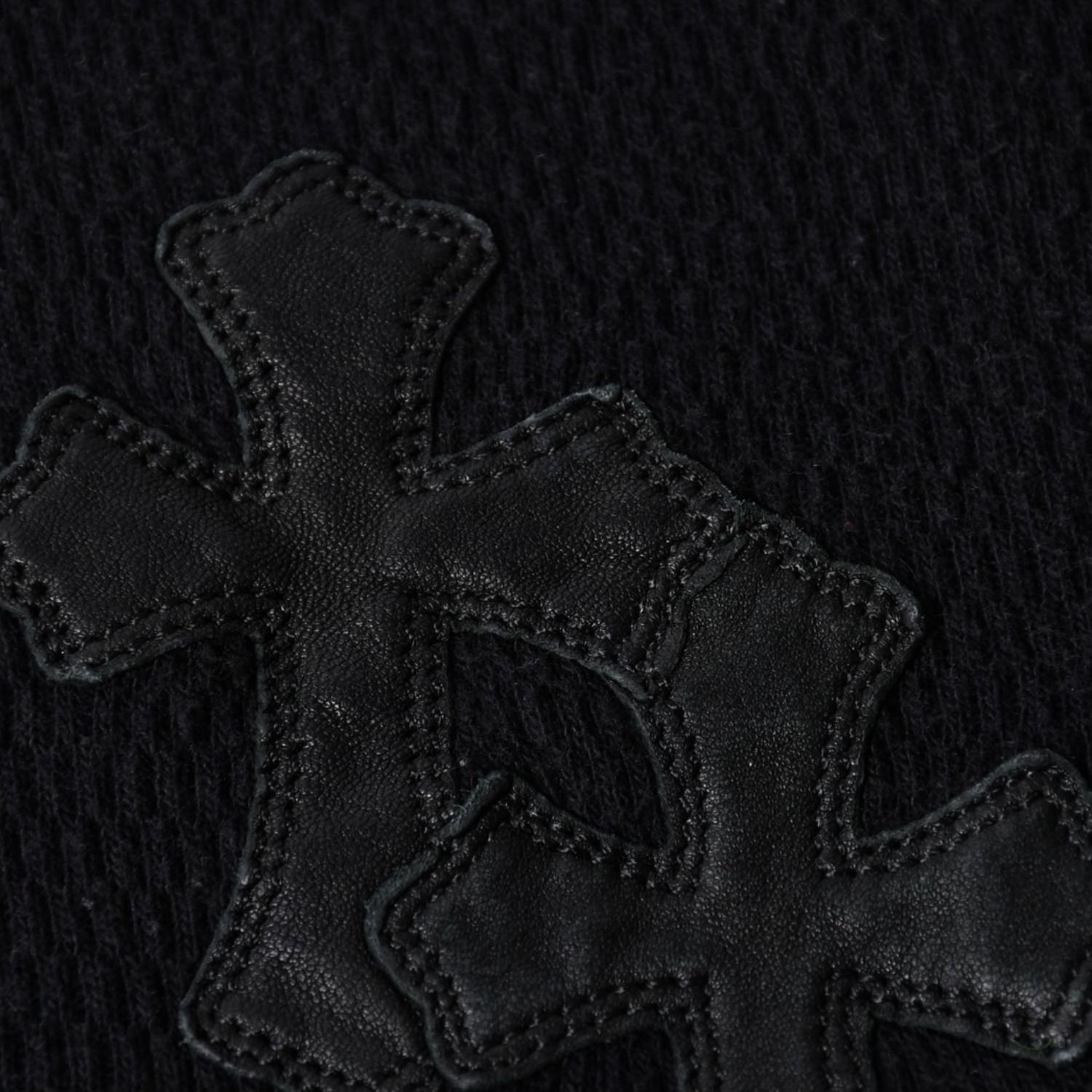 CHROME HEARTS クロムハーツ クロスパッチサーマルクルーネック 