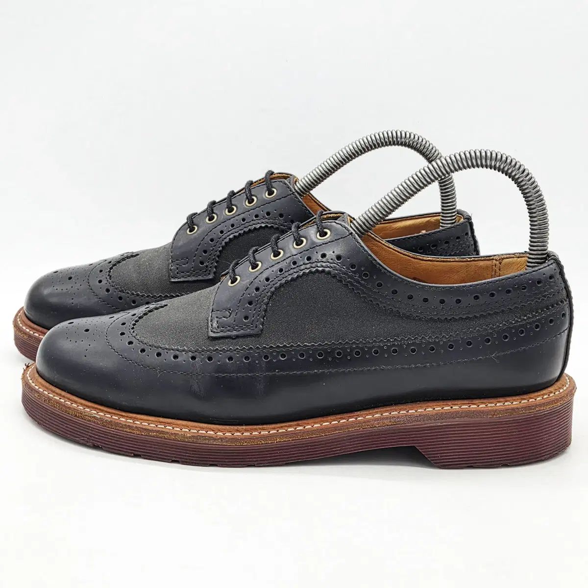 DR. MARTENS ドクターマーチン Alfred 5ホール ウイングチップ シューズ (UK 6) 9,278円
