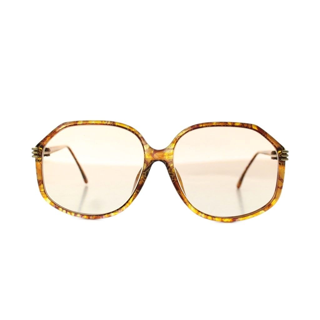 クリスチャンディオール Christian Dior サングラス ロゴ 総柄 58□14 茶 ブラウン 2602A /AN77 ■GY11 ■OH