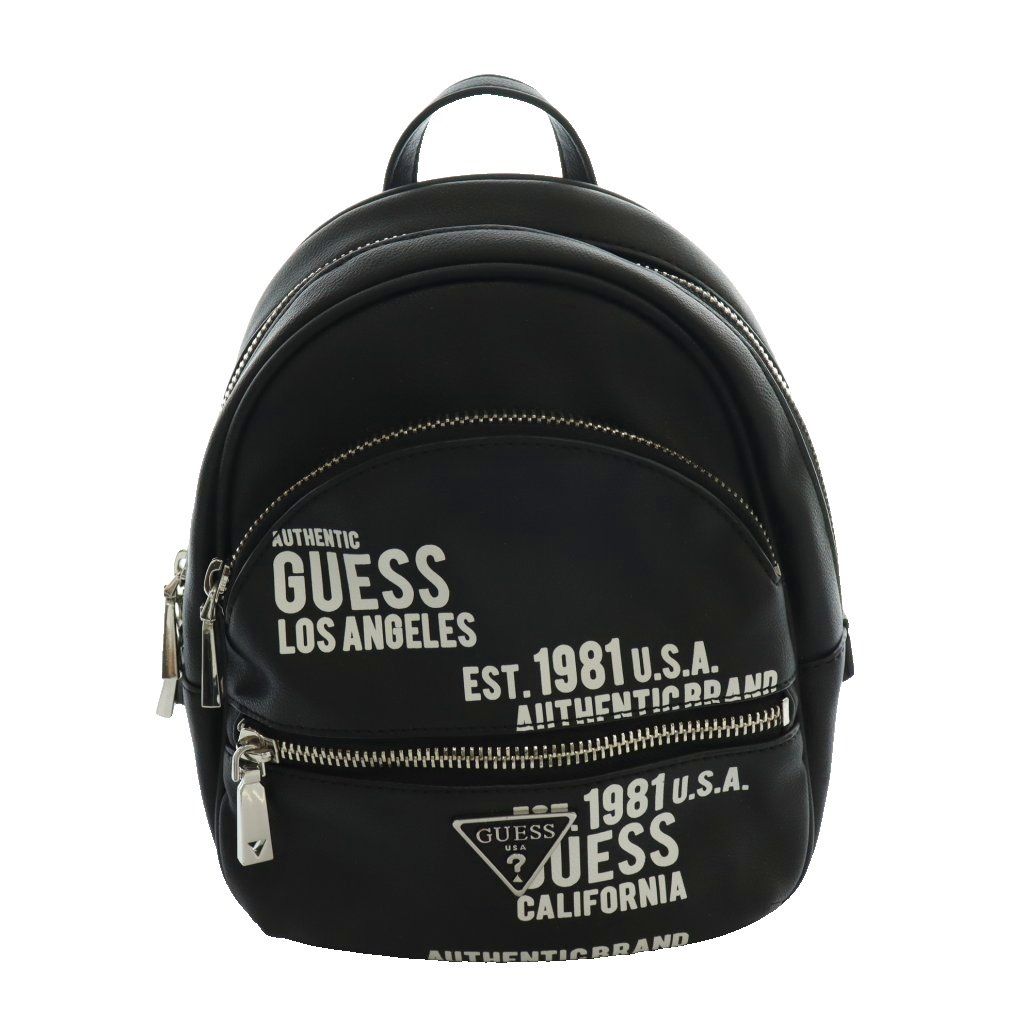 ゲス GUESS リュックサック デイバッグ レザー 黒 ブラック /SS ■OS ■GY17