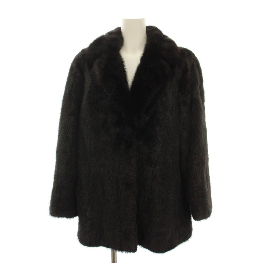 サガミンク SAGA MINK FUR CANADIA 銀サガ 毛皮コート ミンクファー 