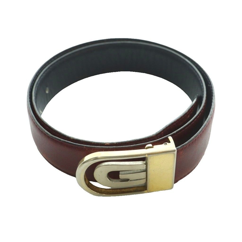 グッチ GUCCI ベルト Gバックル 茶 ブラウン /SS ■OS ■OH ■GY11