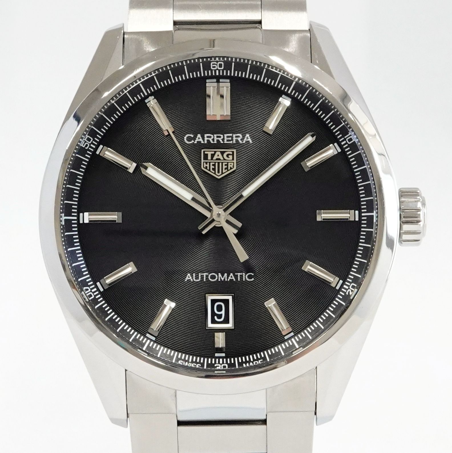TAG HEUER タグホイヤー カレラ WBN2110.BA0639 キャリバー5 デイト メンズ 自動巻き 139,000円