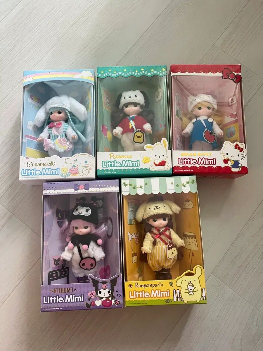 リトルミミ サンリオ コラボ ぬいぐるみ