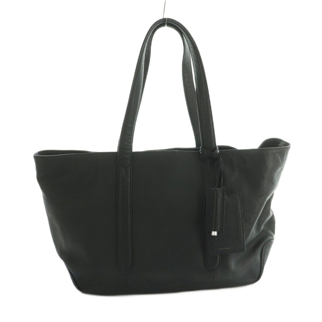 ペッレモルビダ PELLE MORBIDA トートバッグ レザー シボ加工 紺 /MI ■GY03