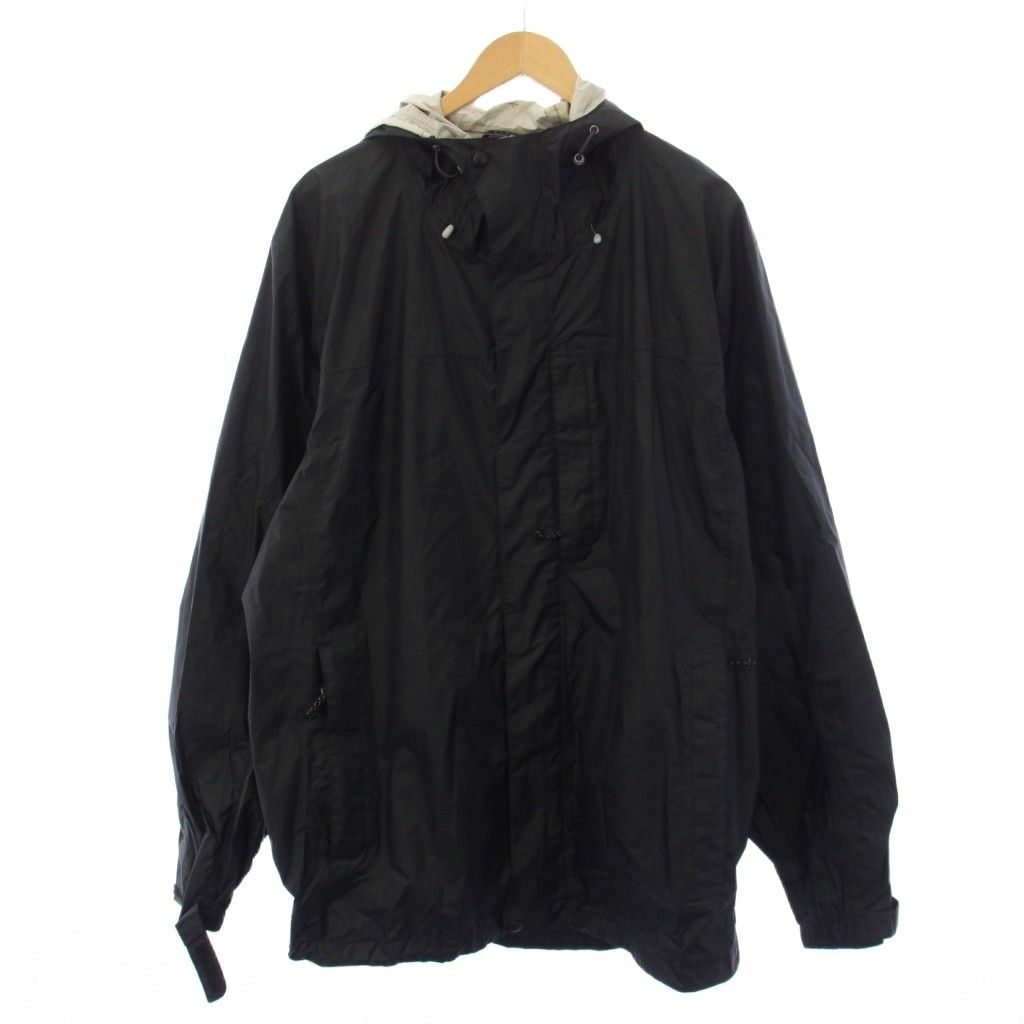 エルエルビーン L.L.BEAN ナイロンジャケット マウンテンパーカー ジップアップ XXL ブラック 268317 /BM ■GY99