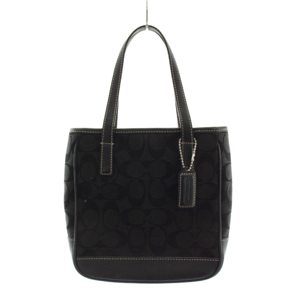 COACH シグネチャー ハンドバッグ ブラック ハンドバッグコーチ COACH シグネチャー ハンドバッグ キャンバス