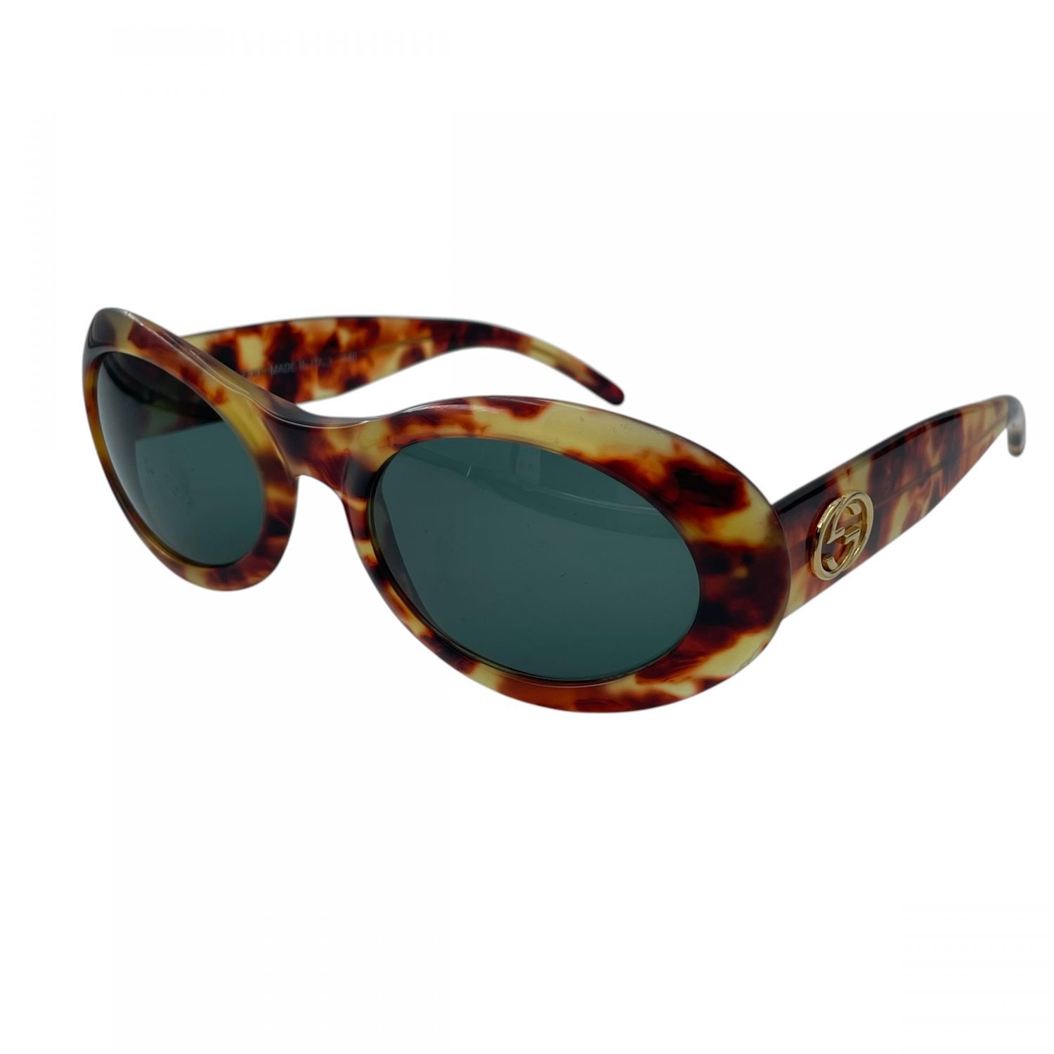 中古】 GUCCI グッチ GG2400 インターロッキング G オーバルサングラス 