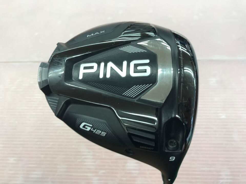 ピン　G425 MAX　9度　TOUR 173-65　Sフレックス　ドライバー　中古【最短即日発送】