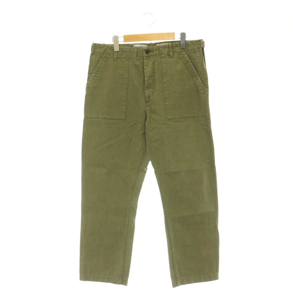 ニッカーボッカー KNICKERBOCKER MFG CO ベイカーパンツ ボタンフライ 34 カーキ /DO ■GY28
