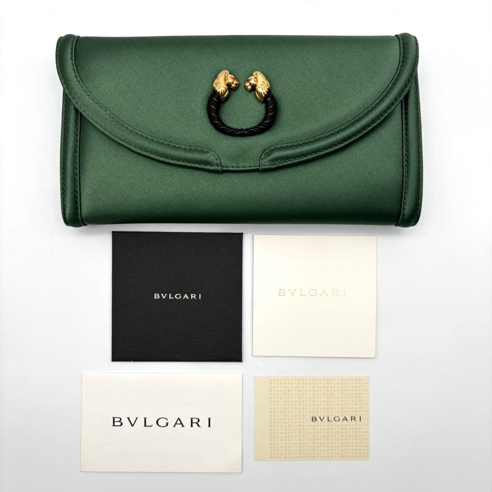 未使用に近い BVLGARI ブルガリ セルペンティ ポーチ クラッチバッグ