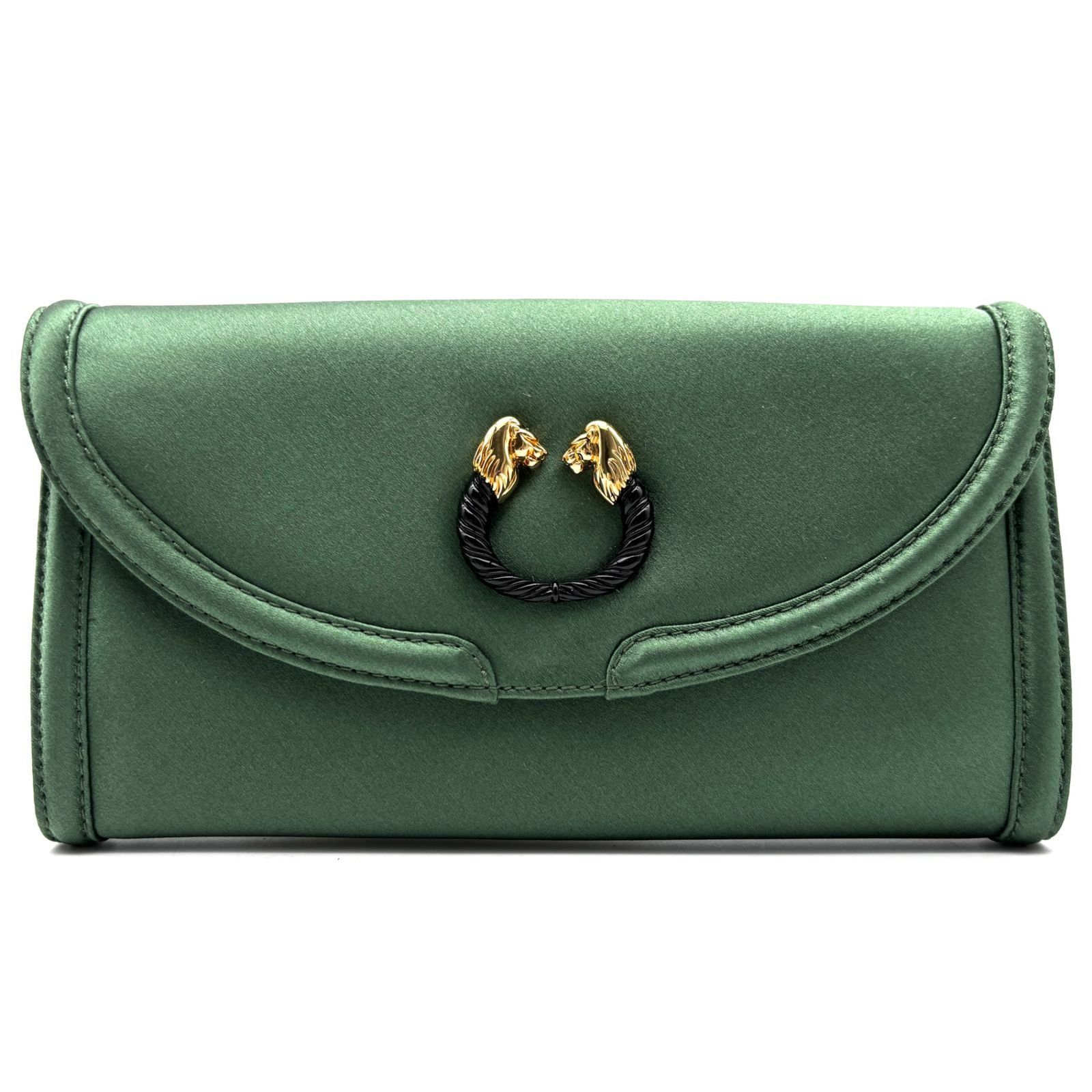 未使用に近い BVLGARI ブルガリ セルペンティ ポーチ クラッチバッグ 