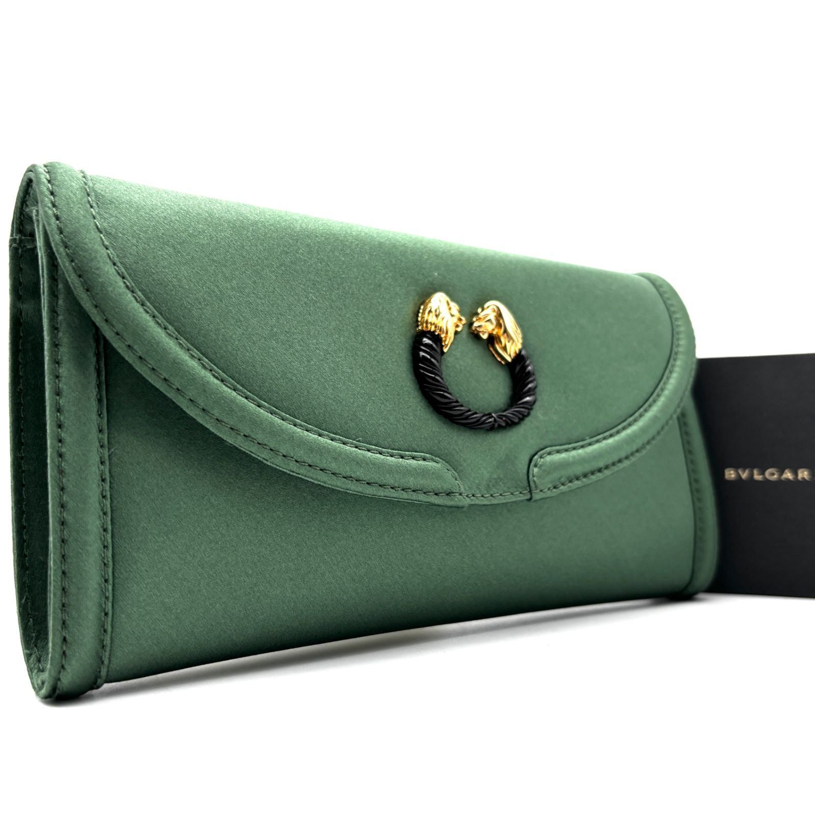 未使用に近い BVLGARI ブルガリ セルペンティ ポーチ クラッチバッグ