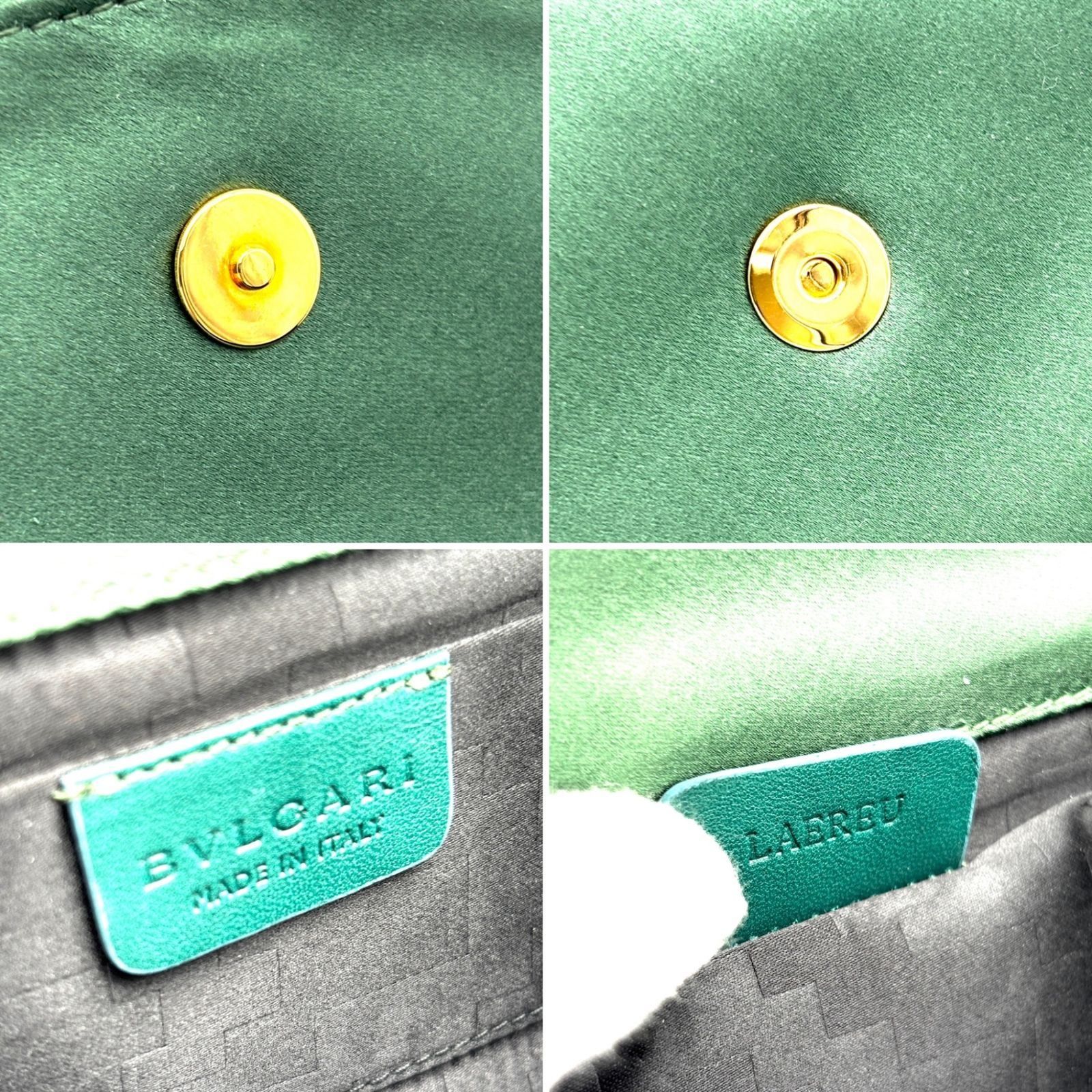 未使用に近い BVLGARI ブルガリ セルペンティ ポーチ クラッチバッグ