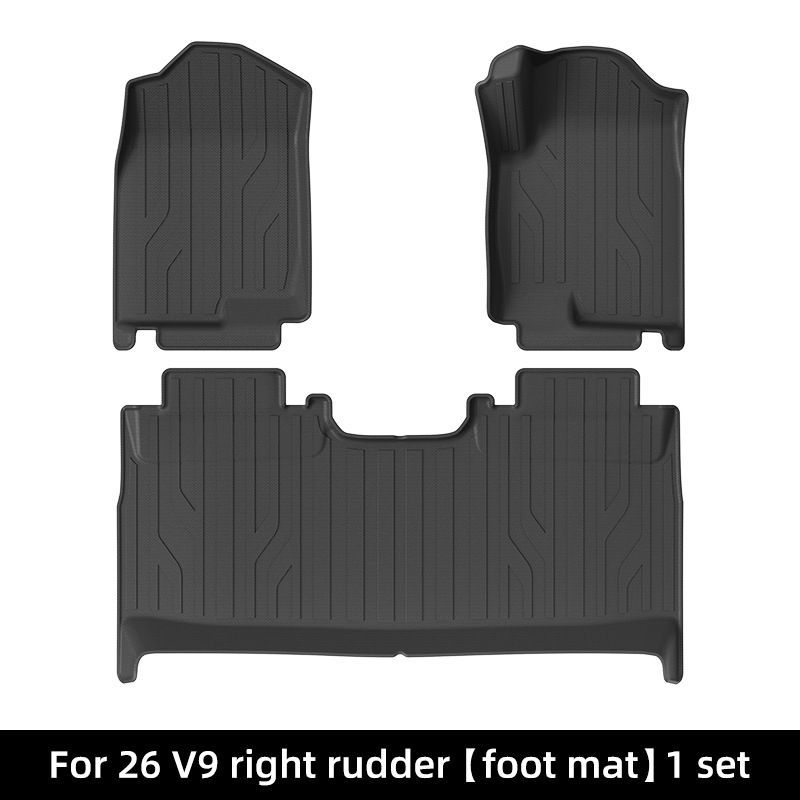 【送料込み】福田 火星 FOTON V9 2026年~ フロアマット TPE製 専用設計 カスタムフィット