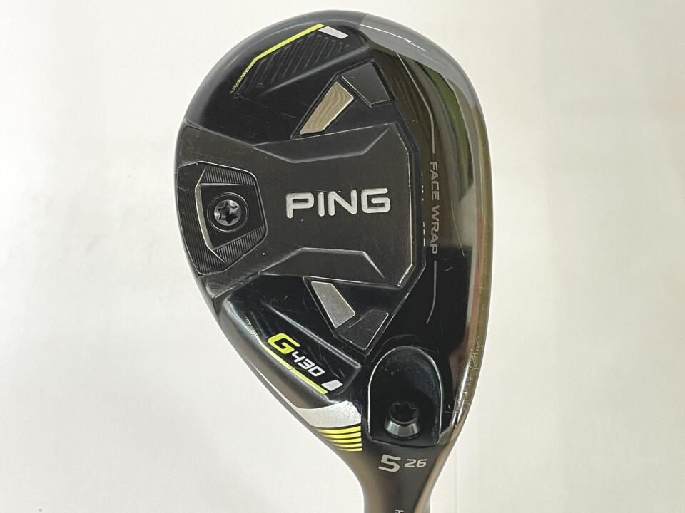 ピン　G430　26度　TOUR 2.0 CHROME 85　Rフレックス　ユーティリティ　中古　ゴルフドゥ！岡山青江店【最短即日発送】