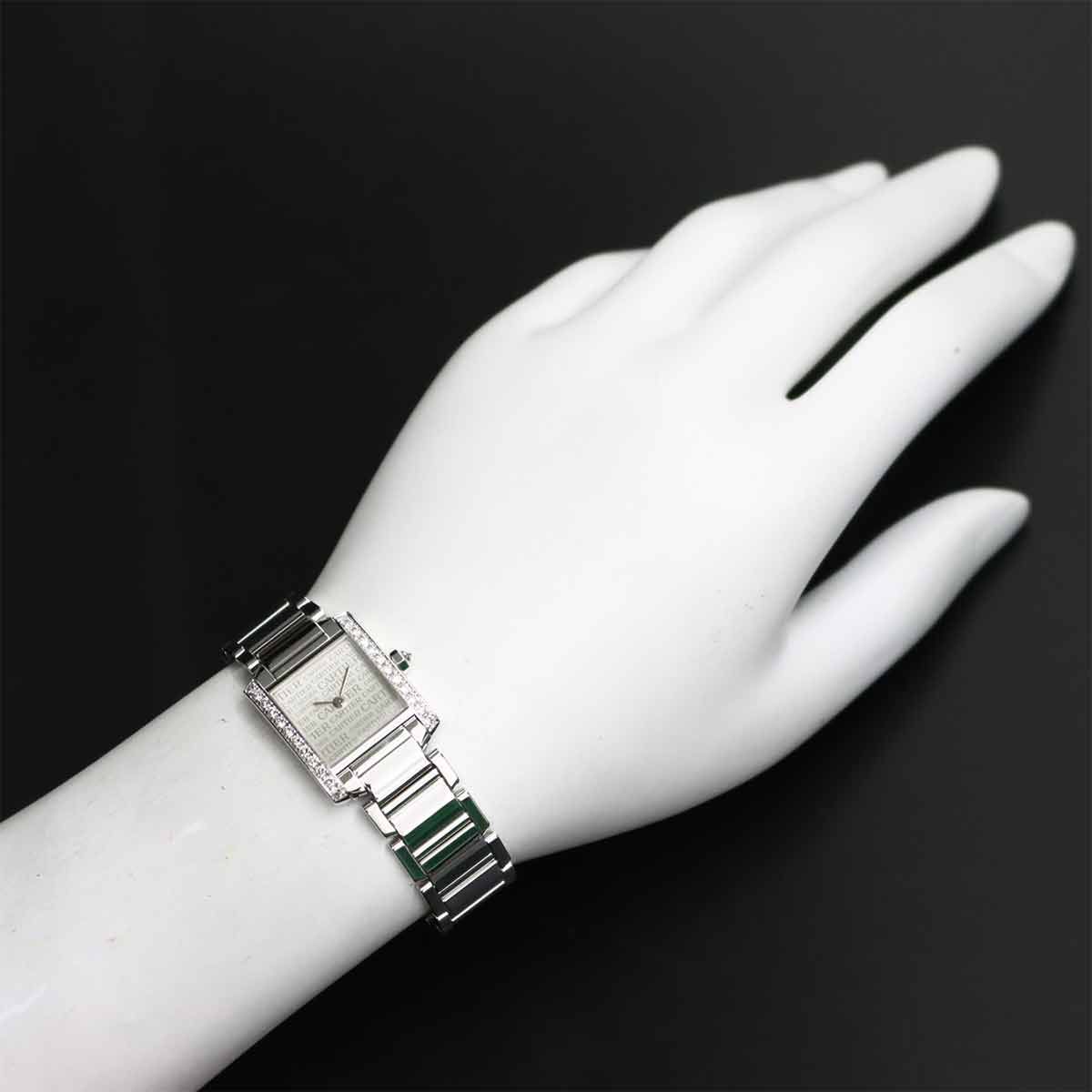 カルティエ Cartier タンクフランセーズSM WE1024S3 レディース 腕時計 