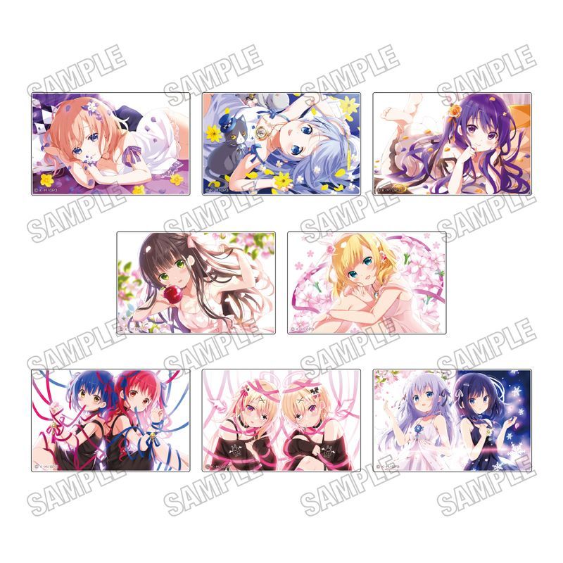 【新品/公式】ご注文はうさぎですか?_アクリルブロックコレクション　【BOX／8個入り】【コンプリートBOX】 公式グッズ colleize
