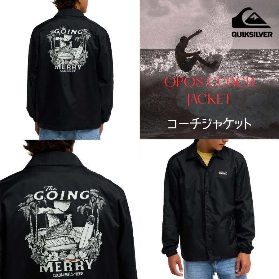 クイックシルバー 【ONE PIECE X QUIKSILVER】 コーチジャケット
