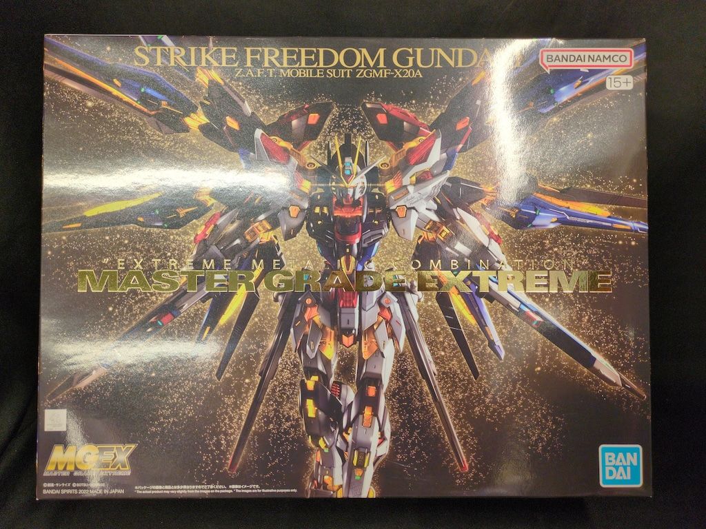BANDAI SPIRITS MGEX 1/100 機動戦士ガンダムSEED DESTINY ストライクフリーダムガンダム/15+表記