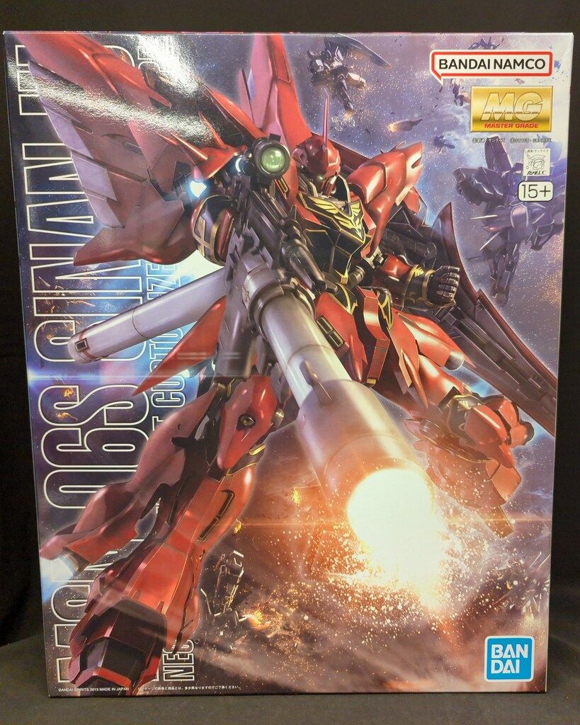 BANDAI SPIRITS MG バンダイナムコ シナンジュ(アニメver) 15+表記