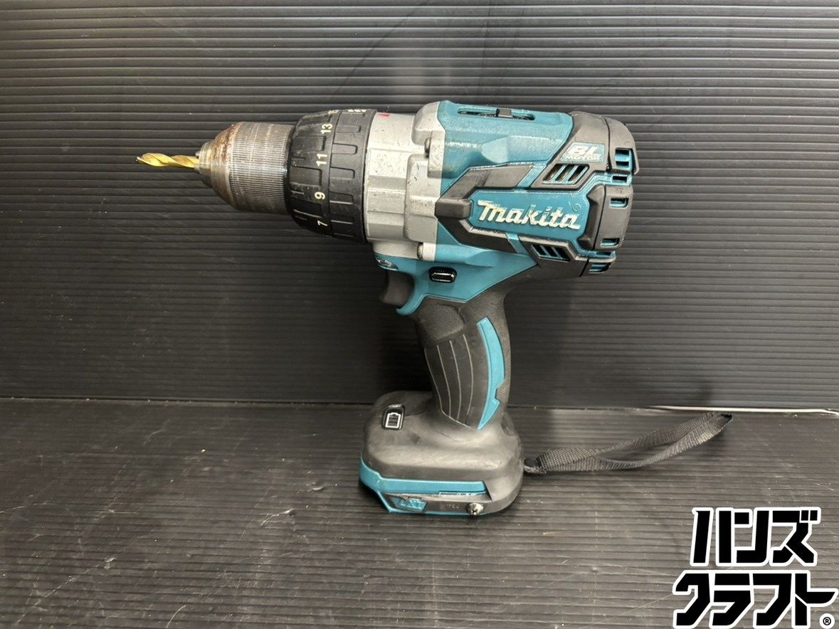 ♭【ジャンク品】マキタ makita DF481DZ 18V充電式ドライバドリル 本体のみ ドリルビット固着して取れない【熊本けやき通り店】【中古】