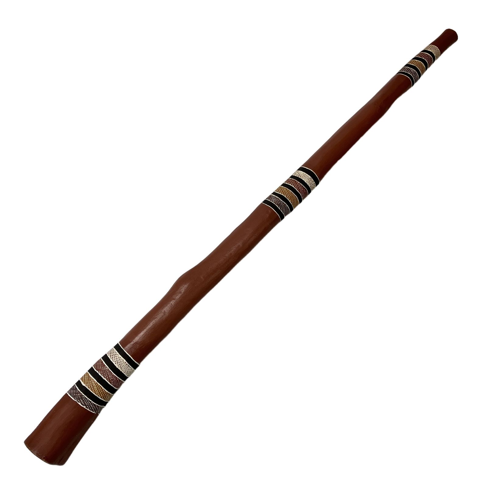 ディジュリドゥ 茶色 オーストラリア 民族楽器 ジャンク W11205780