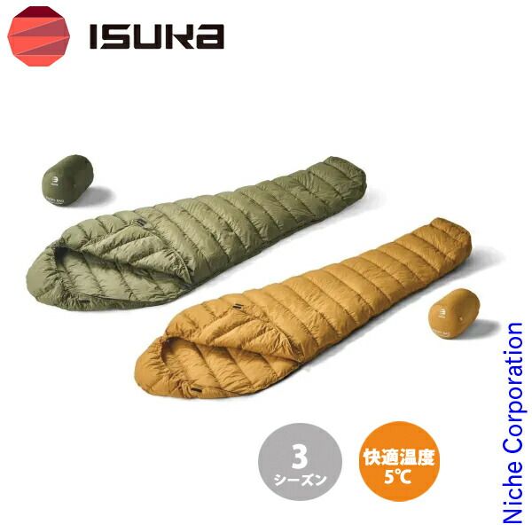 新品】 イスカ エントリーバッグ 1319 アウトドア キャンプ 寝袋 