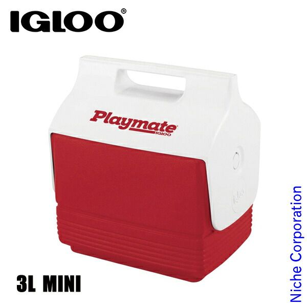 【新品】 IGLOO(イグルー) プレイメイトミニ 12424 アウトドア キャンプ 保冷ボックス レッド