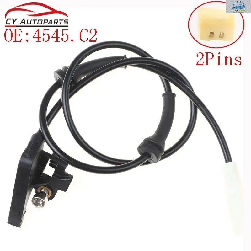 シトロエンC4、プジョー307用リア左右ABSホイールスピードセンサー（新品）4545.C2 96526967 9652696780 4545C2