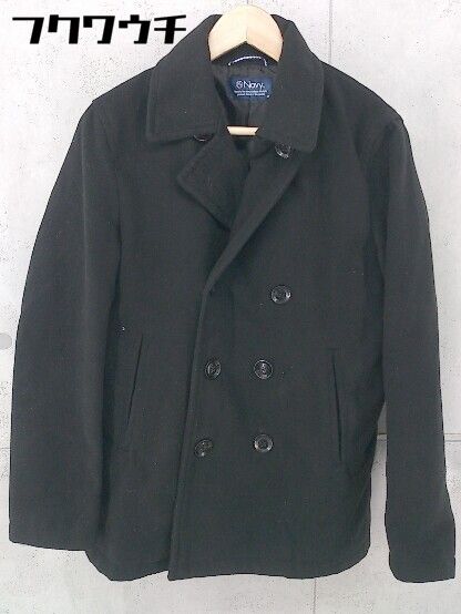 ■ NAVY ネイビー 長袖 コート サイズM ブラック メンズ 【中古】 【1104020003191】