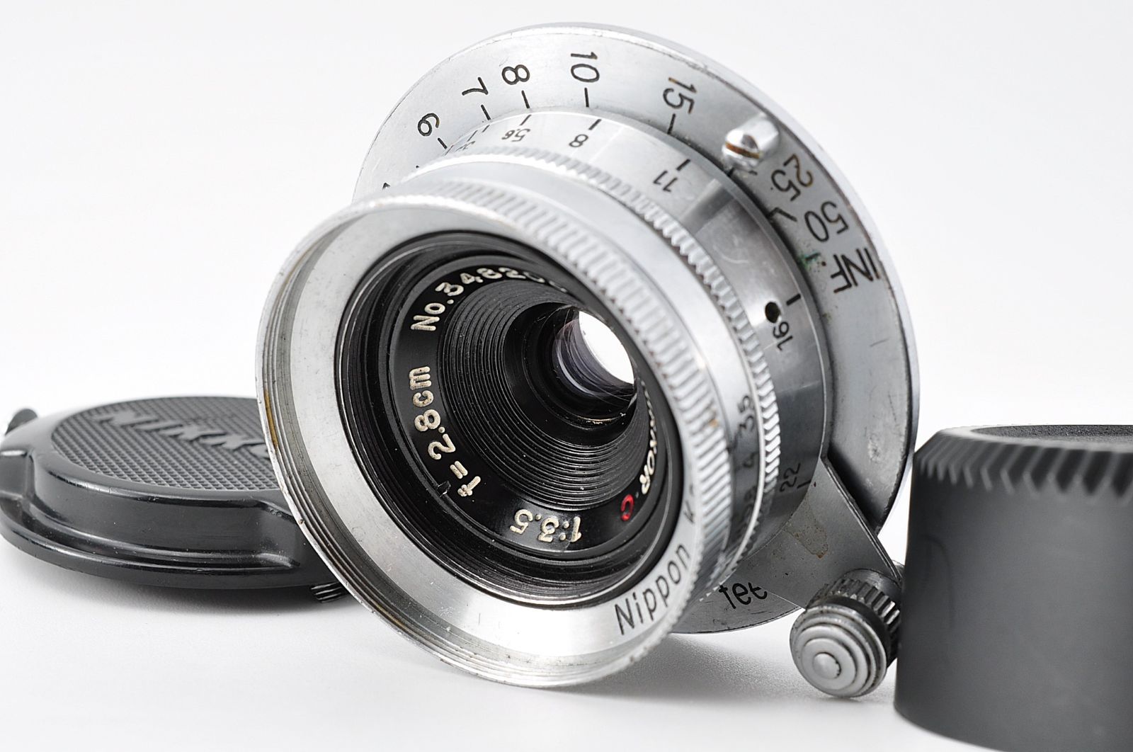 【良品 保障付 動作確認済】Nikon ニコン Nikkor C 28mm F/3.5 広角 MF 単焦点レンズ LTM ライカ L39スクリューマウント #V740