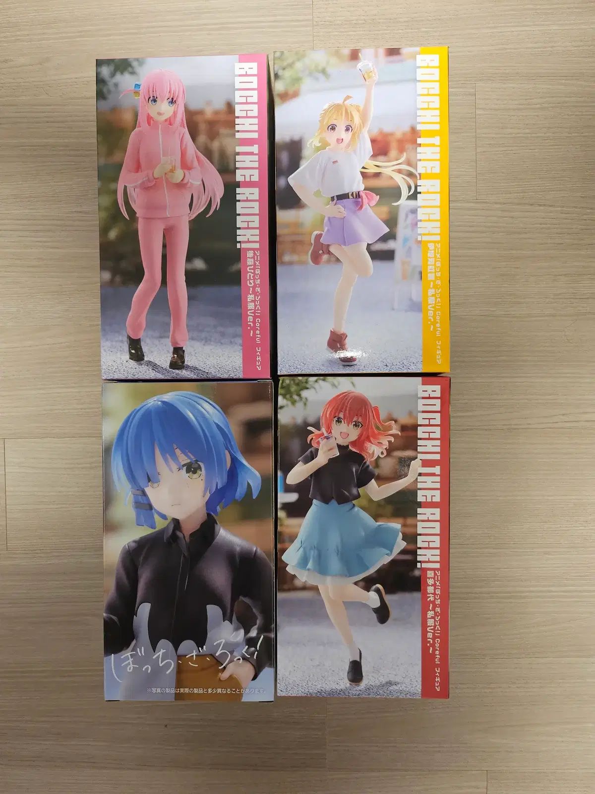 ぼっち・ざ・ろっく! コアフル私服フィギュア 4種セット