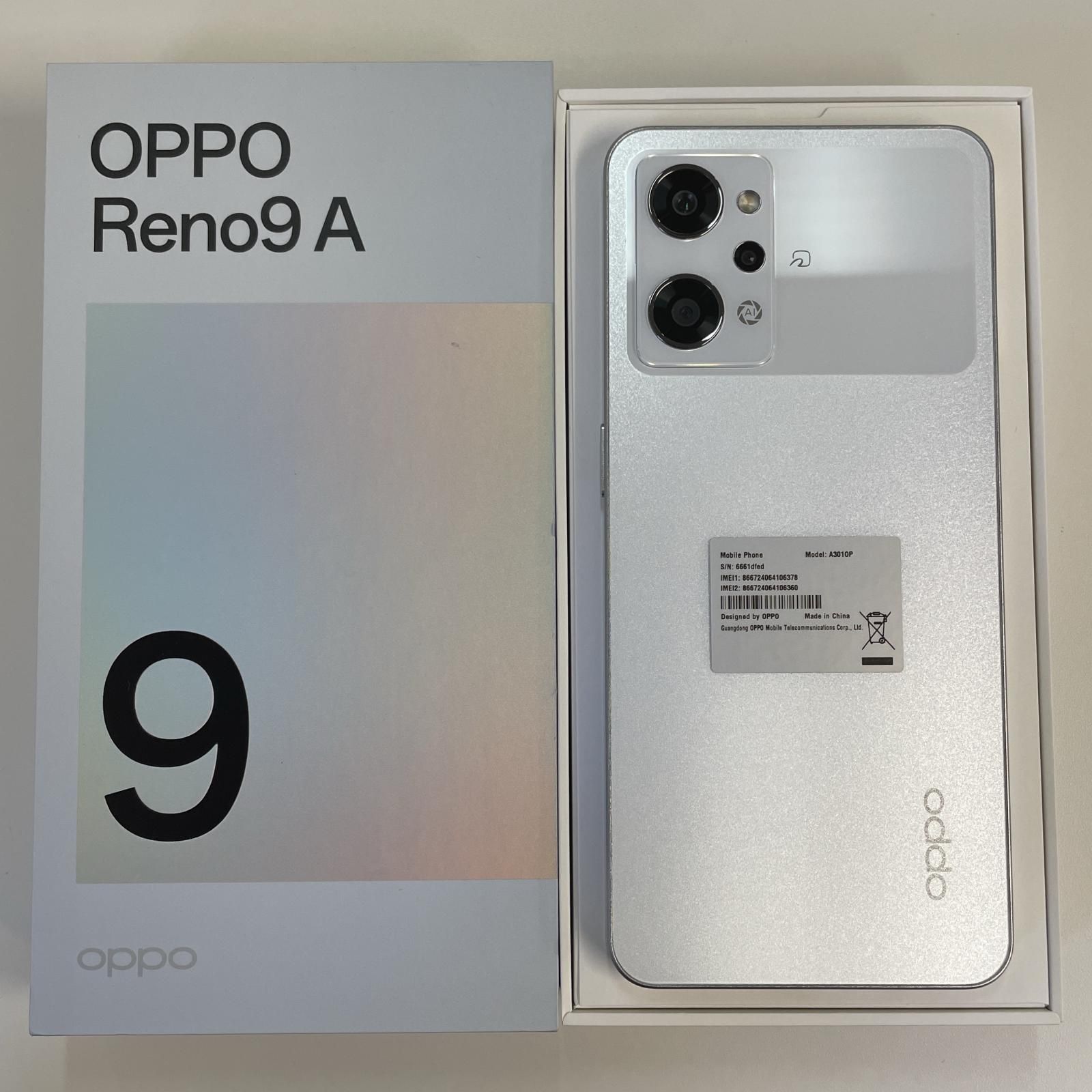 Y!mobile Reno9 A A301OP ムーンホワイト