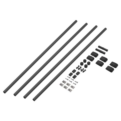 カーメイト(CARMATE) クロスライド 車内収納 サイドバー ブラック ハイエース キャラバン 用 左右セット NS122BKts