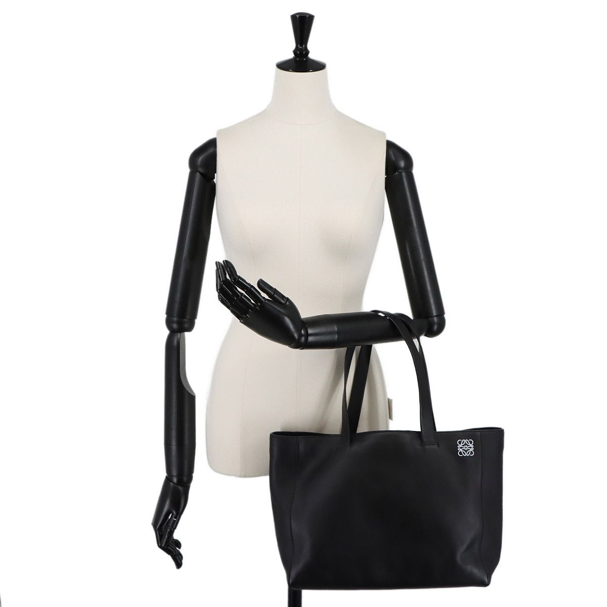 新品同様 ロエベ LOEWE イースト ウエスト ショッパー トート バッグ 