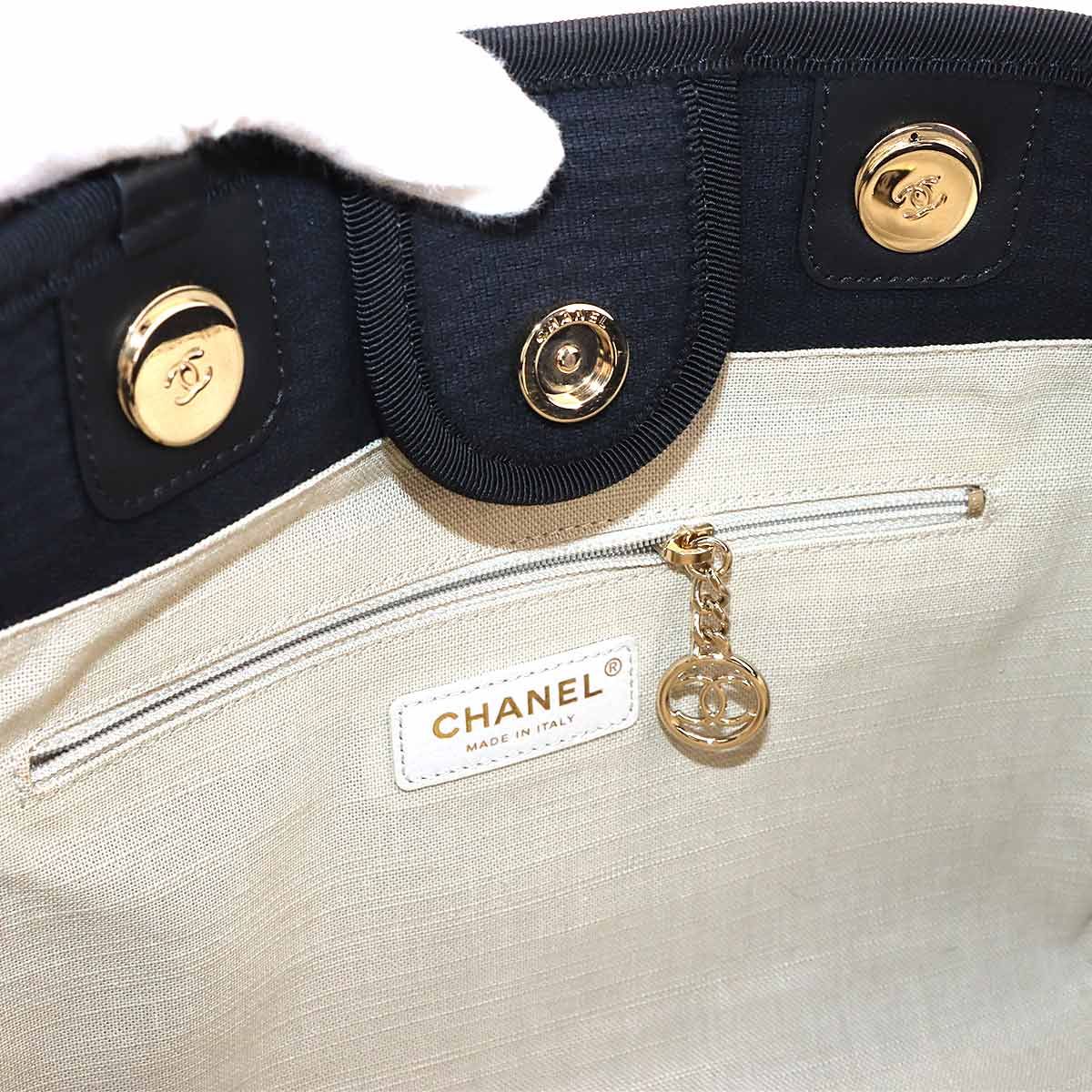 新品同様 シャネル CHANEL ドーヴィル スモール ショッピング 2way 