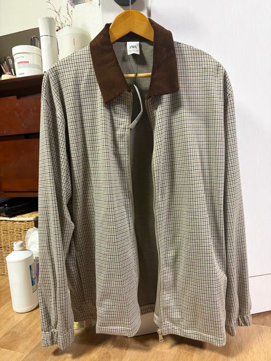 ZARA チェック ジャケット