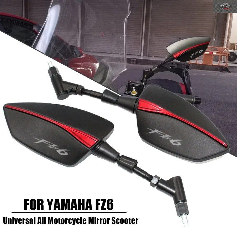 ヤマハ FZ6 FZ-6 FZ6N FZ6S フェイザー オートバイ用サイドミラー
