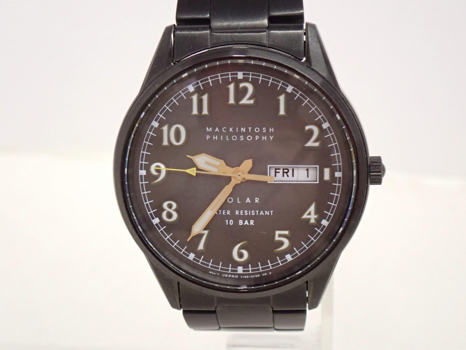 ★6822☆MACKINTOSH PHILOSOPHY マッキントッシュフィロソフィー FBZD703 ソーラー 腕時計