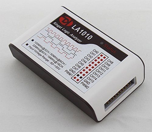 Kingst LA1010 USB ロジック アナライザ 100M 最大 サンプルレート 16チャンネル 10Bサンプル MCU ARM FPGA デバッグツール 日本語説明書付きwb a5931ad6