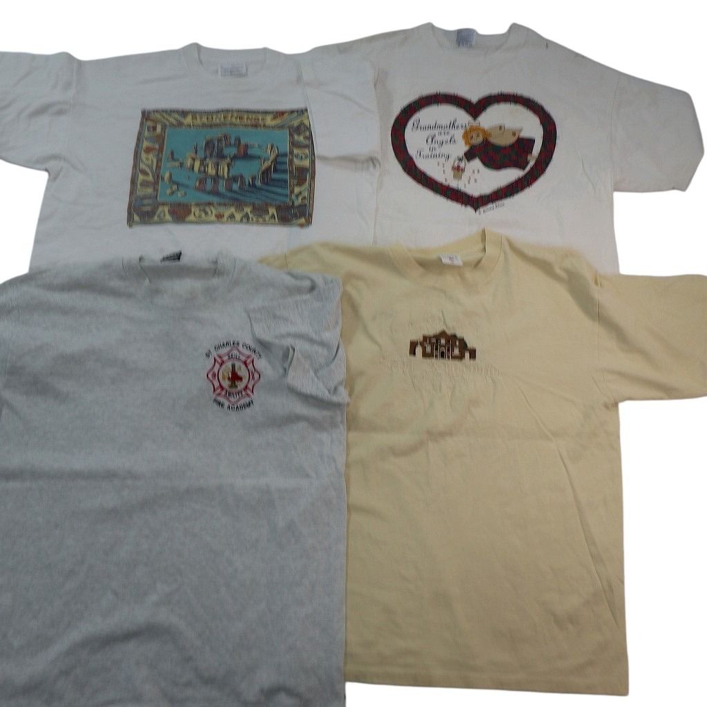 古着卸 まとめ売り シングルステッチ Tシャツ 16枚セット ( メンズ XL