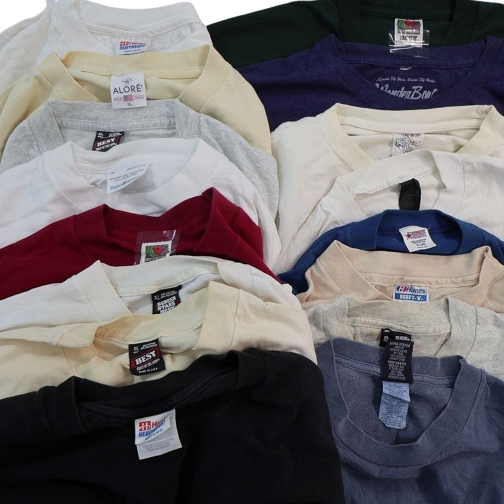 古着卸 まとめ売り シングルステッチ Tシャツ 16枚セット ( メンズ XL