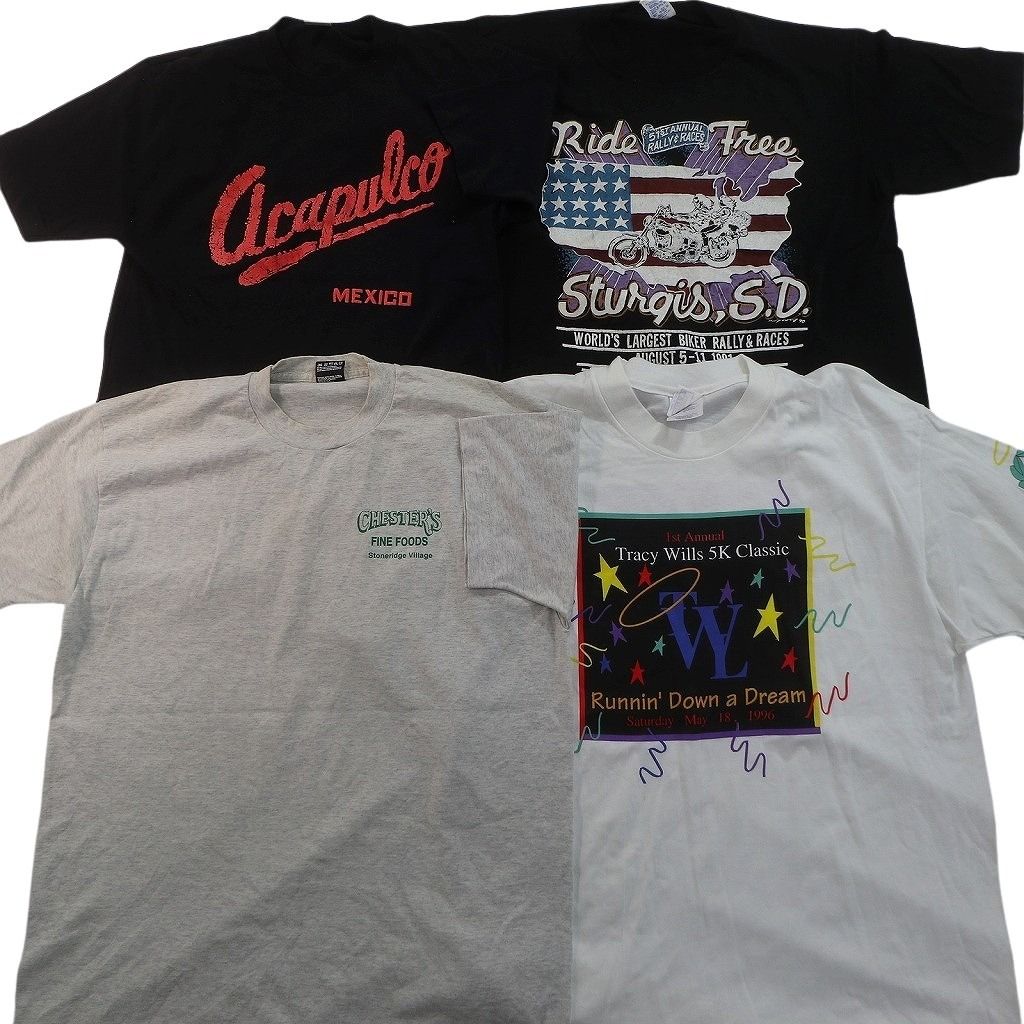 古着卸 まとめ売り シングルステッチ Tシャツ 16枚セット ( メンズ XL ) 人物 星条旗 ワンポイント 英文字プリント 中古 古着 NE7514 古着卸 まとめ売り シングルステッチ Tシャツ 16枚セット ( メンズ XL ) 人物 星条旗 ワンポイント 英文字プリント 中古 古着 NE7514